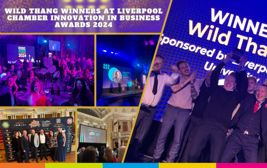 Wild Thang Winners at Liverpool Chamber Innovation in Business Awards 2024